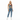 Vocise Crop Top with Light Wash Jeans