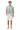 Wave crasher shirt with white shorts front