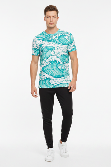 Wave Tee Front Look 1