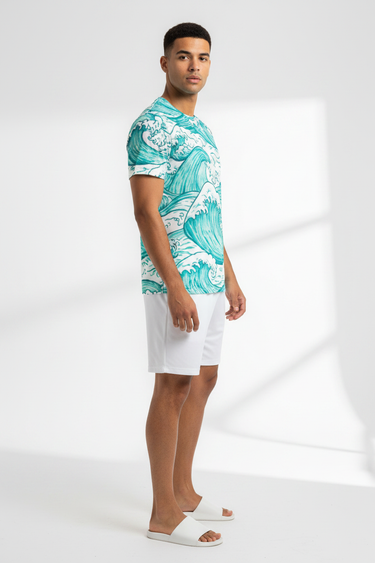 Wave Tee Side Look 5