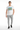White ALPPEER tee with grey joggers