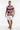 White boardshorts look 1 - With leather sandals