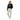 White female model black sweatshirt white background