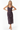 White female model in dress