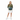 White female summer shorts look