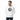 White hoodie - White male model