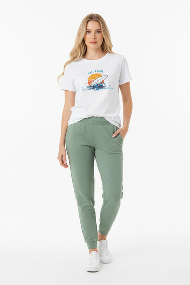 White – Joggers