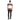 White male model - black jeans back