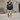 White male model in navy Surfxion t-shirt with shorts