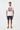 White Male Navy Boardshorts