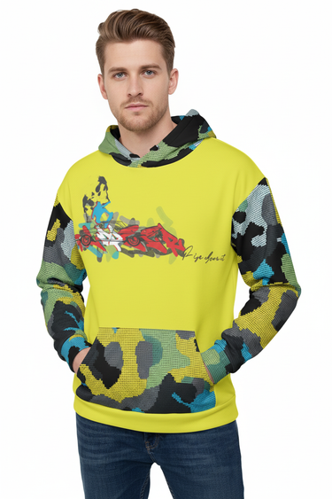 White model hands in pocket