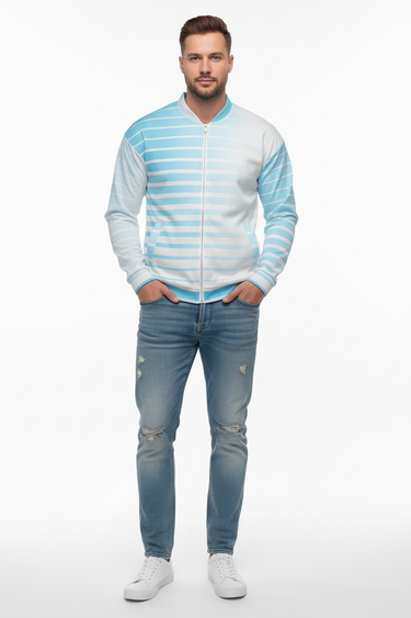 White model hands in pockets