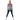 White model with navy leggings