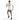 White tee athleisure look