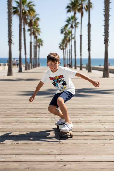 White Tee – Coastal Boardwalk