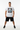 White tee feet apart