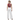 Wild Revolution Crop Top - White female model back view