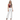 Wild Revolution Crop Top - White female model front view