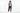 Windbreaker with Navy Joggers