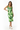 With Heeled Mules and Earrings