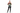 Woman in bomber jacket standing