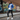 Woman in urban street