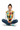 Woman sitting cross-legged