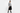 Woman with midi skirt