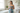 Woman wrapped in towel after bath