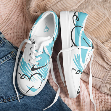 Water Signs Women’s lace-up canvas shoes