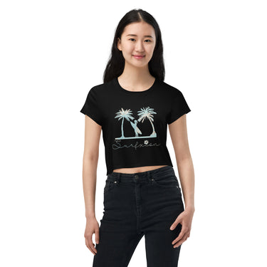 Poetic Surfer Crop Tee
