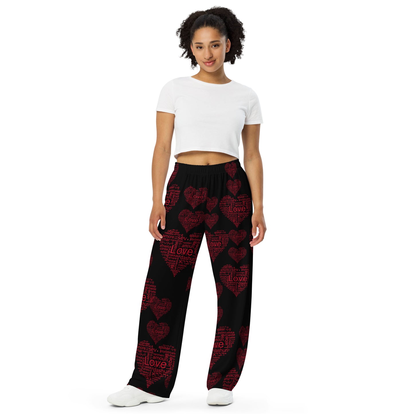 Love is Native wide leg pants