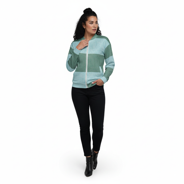 Alppeer bomber female with jeans