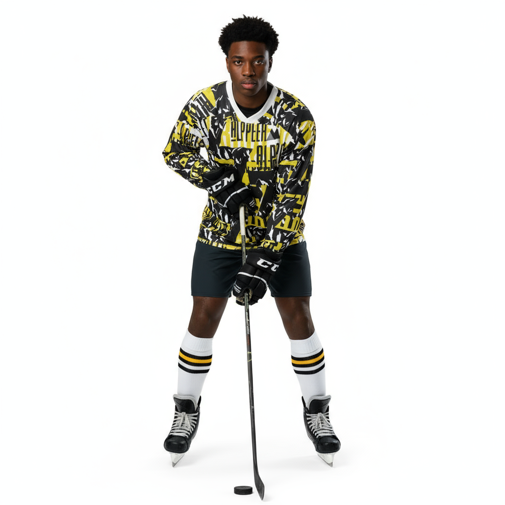 Alppeer Hockey Jersey Sports Look 1