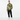 Alppeer Track Jacket - White male model with cargo pants