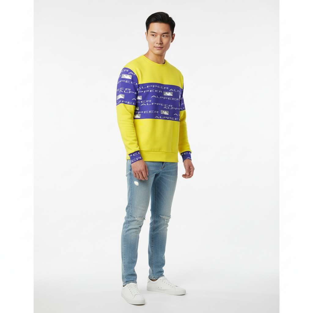 Asian male model ALPPEER white background
