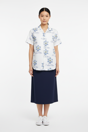 Asian Navy Skirt Studio
