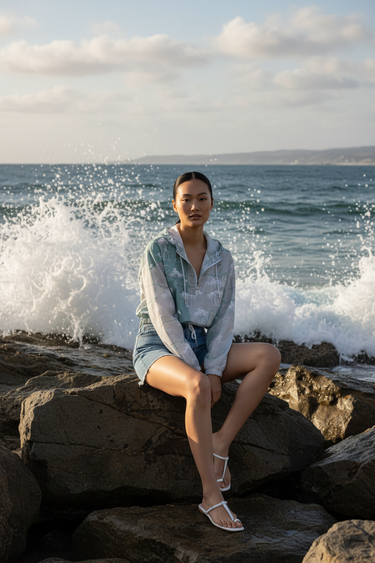 Asian Rocky Beach
