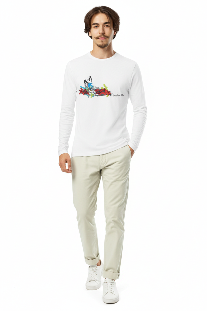 Athletic Model - Minimalist Chic