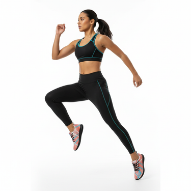 Athletic performance white background