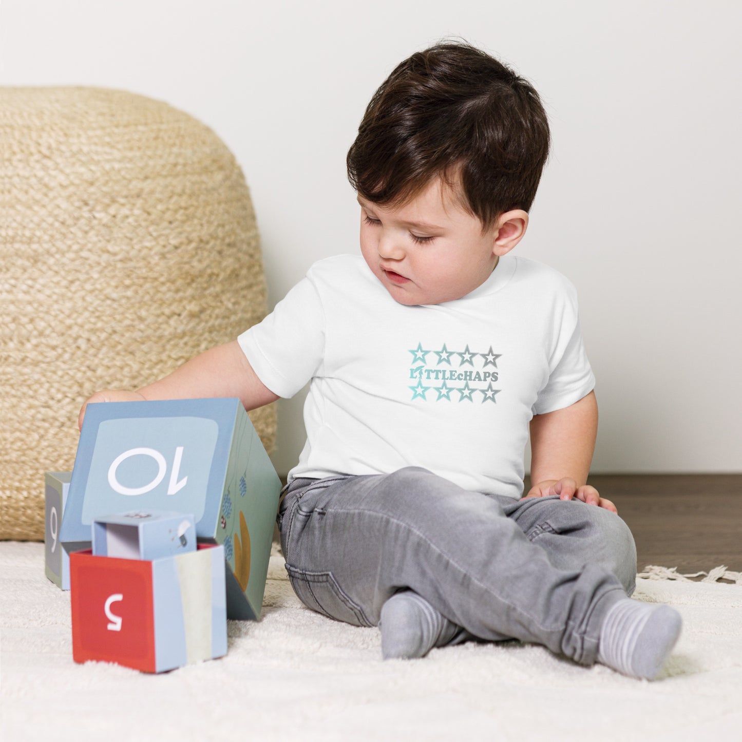LITTLEcHAPS Baby Jersey Short Sleeve Tee