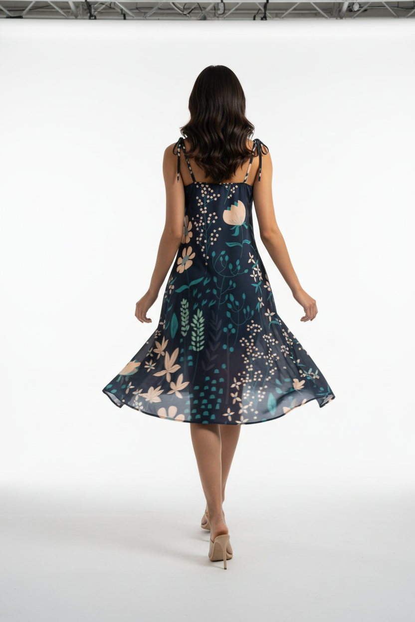 Back View Walking