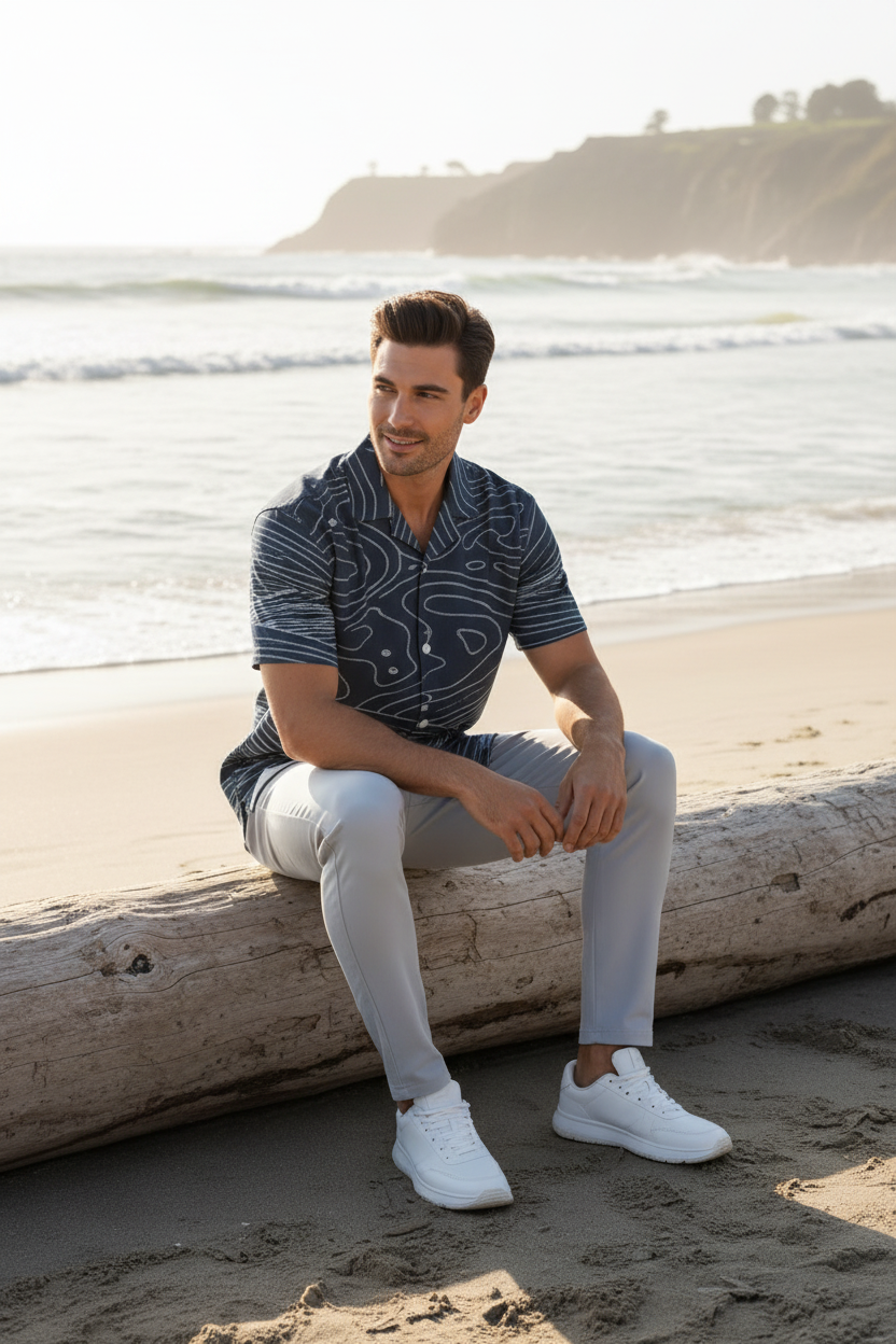 Beach Three-Quarter