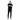 Black ALPPEER hoodie - Asian male model