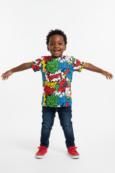 Black Boy 3 Arms Out