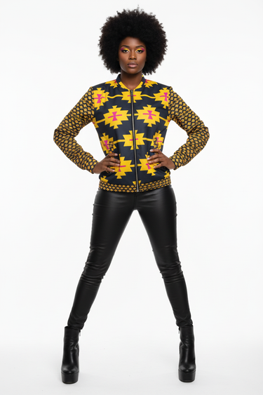 Black female confident