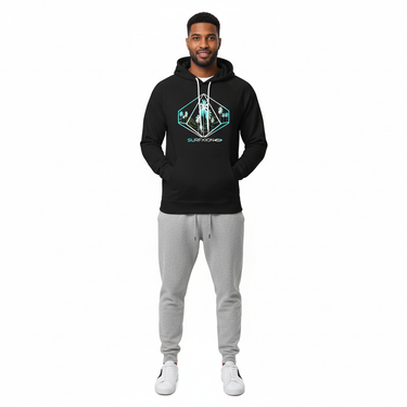 Black hoodie with joggers
