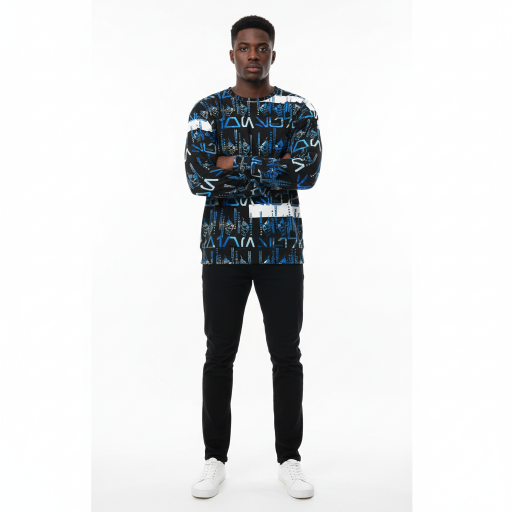 Black male model - Arms crossed