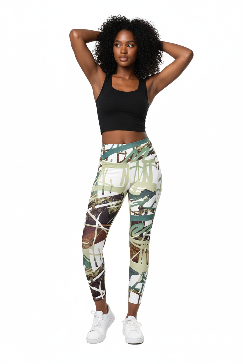 Black woman black tank