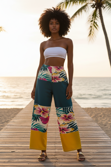 Black Woman Boardwalk